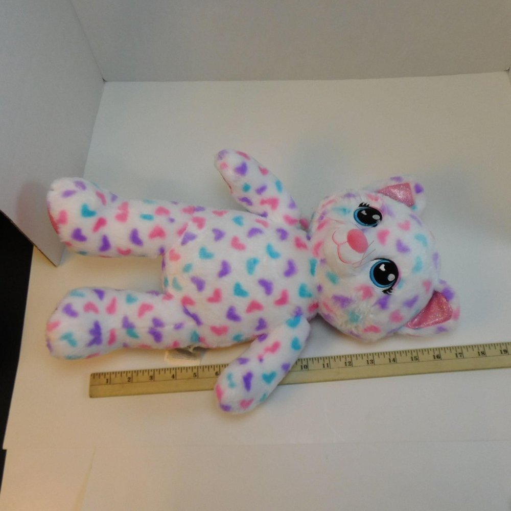 Build a Bear Kitty Cat Hearts 16" Plush Stuffed Animal - Picture 4 of 7